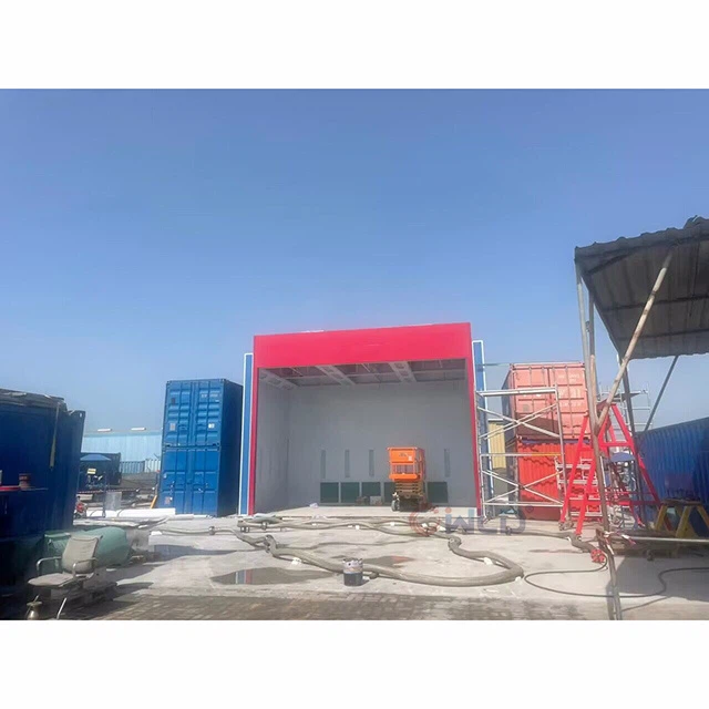 spray booth for painting containers 2 spray booth for painting containers 2