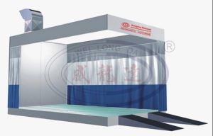 자동차 준비 스테이션 자동차 페인팅 야외 준비 스테이션 베이