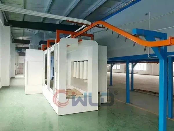 Powder Coating And Curing Oven Line